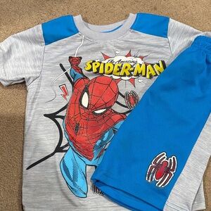 Marvel Spider-Man Blue and Gray Outfit